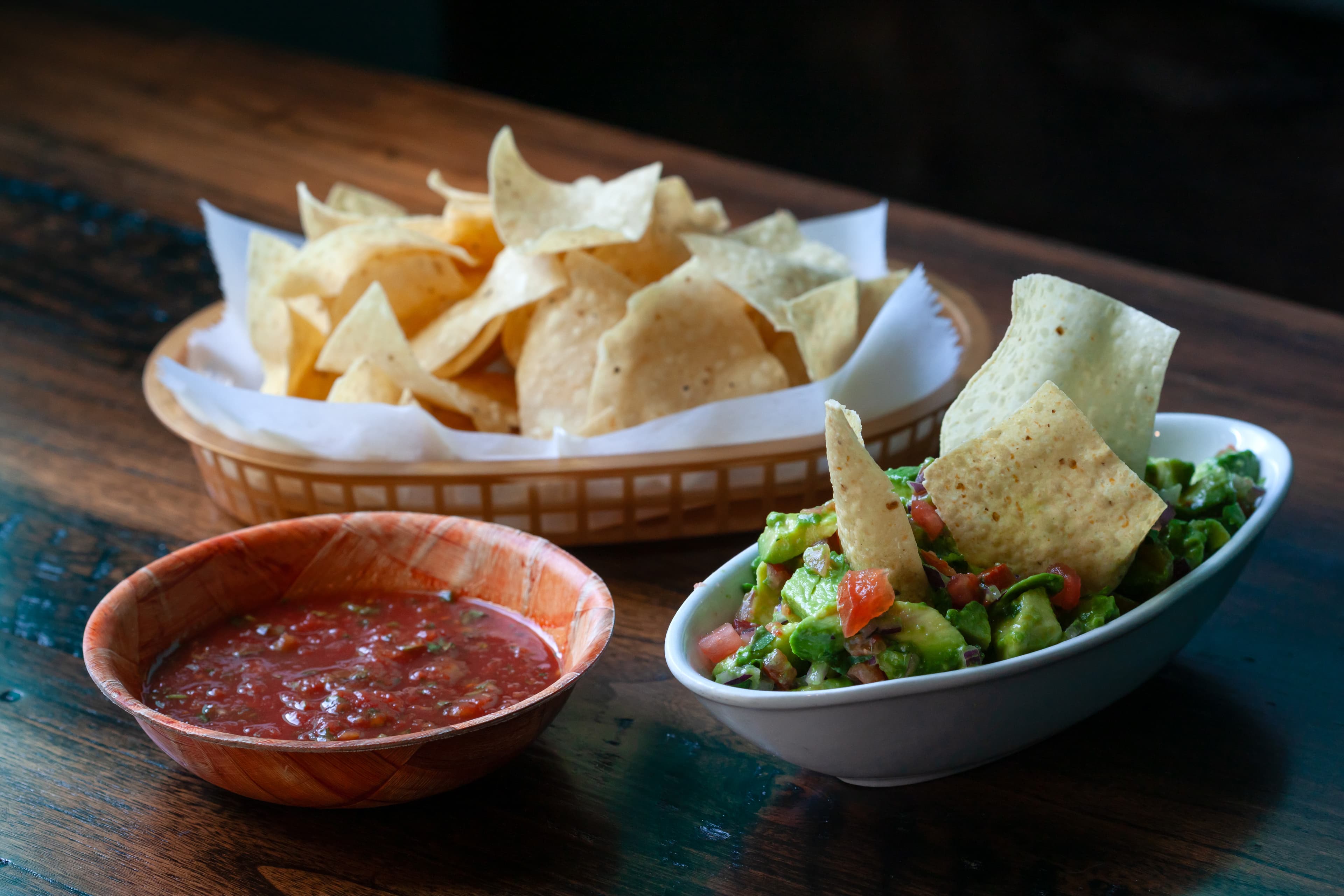 Chips, salsa, and Holy Guacamole